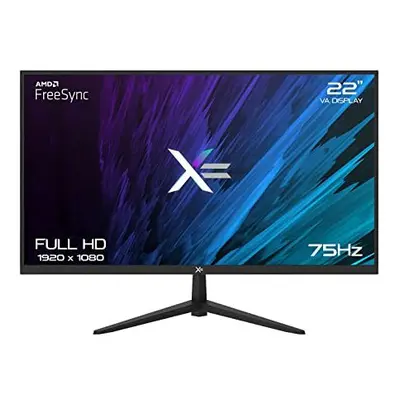 X= XG22VA 21.5" Full HD IPS 75Hz Adaptive-Sync/FreeSync HDMI Gaming Monitor with Speakers