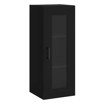 (black) vidaXL Wall Mounted Cabinet Bathroom Cabinet Storage Cabinet Cupboard White