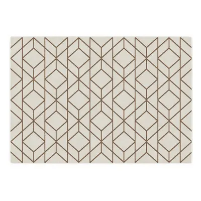 (geometrical, x cm) vidaXL Indoor and Outdoor Rug Short Pile Mat Area Rug Anti Slip Carpet Runne