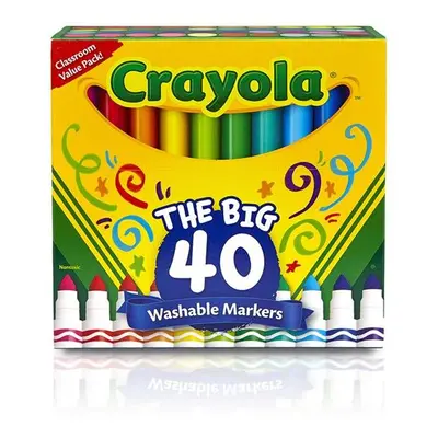 Crayola Crayola Wash Broad Line Marker, Pack of