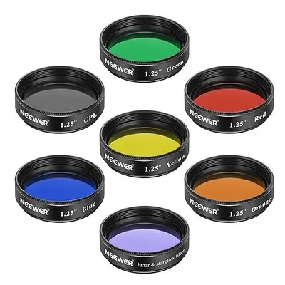 NEEWER 1.25" Telescope Moon Filter CPL Filter & Color Filters