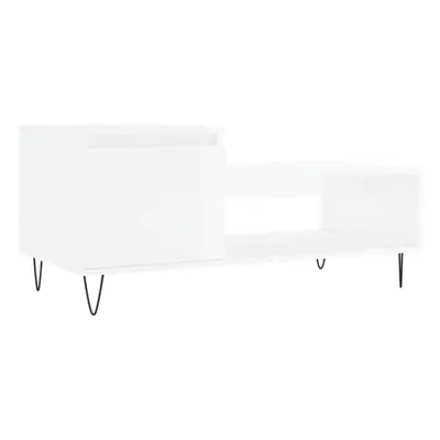 (high gloss white) vidaXL Coffee Table Side Table End Accent Telephone Sofa Table Engineered Woo