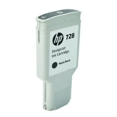 HP F9J68A (728) Ink cartridge black matt, 300ml