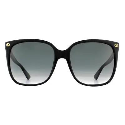 Gucci Sunglasses GG0022S Black Grey Gradient