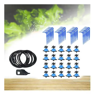 20 Set 8L Arrow Drip Irrigation System 4-Way Micro Flow Dripper Potted Plants With Greenhouse