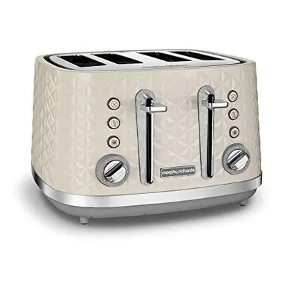 Morphy Richards Vector Slice Toaster Cream Four Slice Toaster Cream Toaster