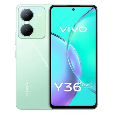 Vivo Y36 (5G, V2248) (128GB+6GB, Crystal Green)