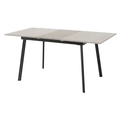 Avery Extending Dining Room Table - Concrete & Grey Oak Effect