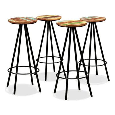 (4 pcs) vidaXL Bar Stools Breakfast Kitchen Dining Room Counter Chair Bistro Chair