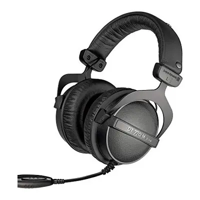 beyerdynamic DT M Ohm Over-Ear-Monitor Headphones in black, closed design, wired, volume control