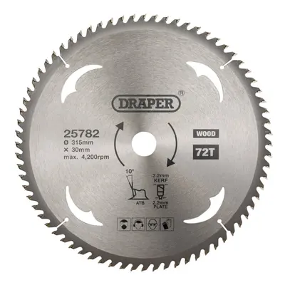 TCT Circular Saw Blade for Wood, x 30mm, 72T