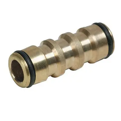 Silverline Quick Connect Joiner Brass 1/2" Male - 783093 - quick connect joiner brass silverline