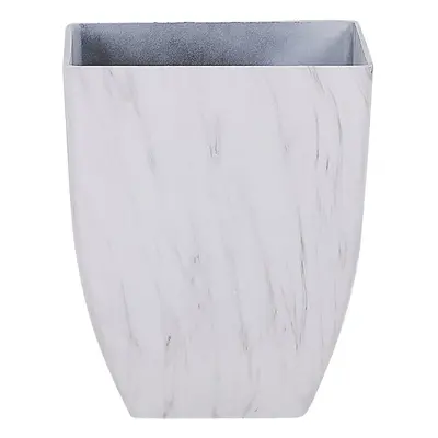 Plant Pot MIRO Stone cm White