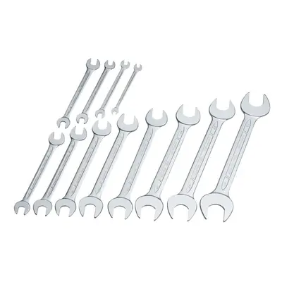 Long Metric Open End Spanner Set (12 Piece)