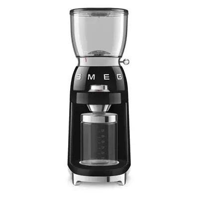 Smeg CGF01BLUK 50's Retro Style Aesthetic Coffee Grinder, Black