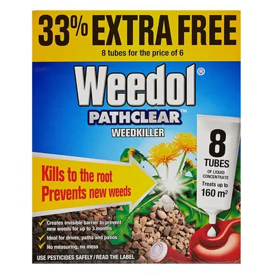 Weedol Pathclear Weedkiller Liquid Concentrate, + Tubes