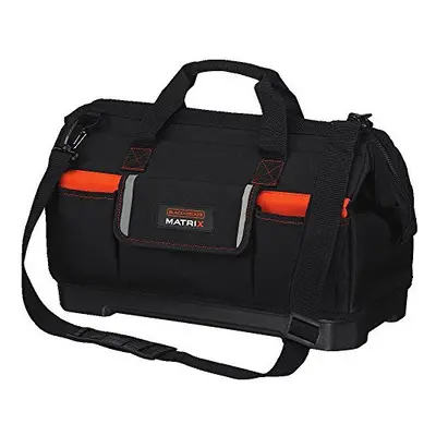 BLACK+DECKER Tool Tote Bag for Matrix System, Wide-Mouth (BDCMTSB)