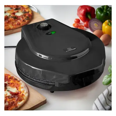 MisterChef Pizza Maker 1450W Ceramic Plates, Inch / 30cm, 2,3 Black