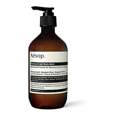 Aesop Geranium Leaf Body Balm | 500mL/16.67oz | Paraben, Cruelty-free & Vegan