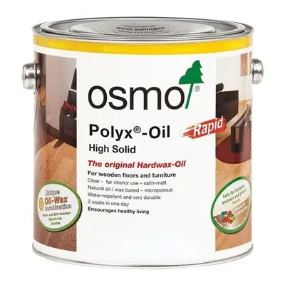 Osmo Polyx Hardwax Oil Rapid - Satin 2.5L