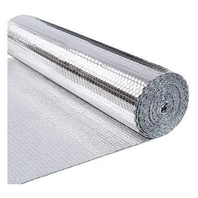 VOUNOT Insulation Roll Radiator Foil 10m x 100cm x 3mm, Double Aluminum Bubble Foil