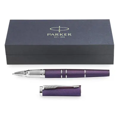 Parker Ingenuity Slim - 5th Technology Pen - Medium Nib - Blue Violet Barrel - Single Pen in Gif