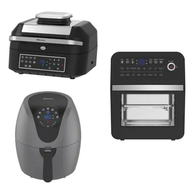 Emtronics Air Fryer Set - 6.3L, 4.5L & 12L Kitchen Set