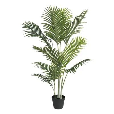 (120 cm) vidaXL Artificial Palm Tree Fake Plant Fake Tree Artificial Plant Green PP