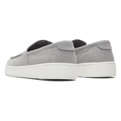 (Grey, (Adults')) TOMS TRVL Lite 100% Cotton Men's Ultimate Grey Espadrilles