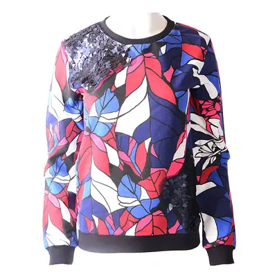 (2XS) ARMANI JEANS 6X5M10 5J0DZ Womens Printed Sweatshirt