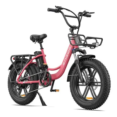 (PINK) ENGWE L20 20*4 Tire E-Bike 48V 13AH, 140KM, 25Km/h