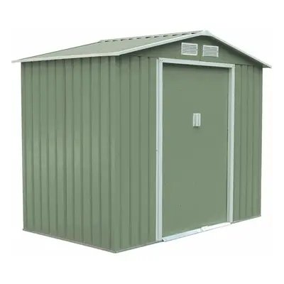 (Light Green) EVRE Garden Shed with Weather Resistant Paint