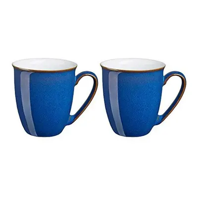 Denby Imperial Blue Piece Coffee Beaker/Mug Set