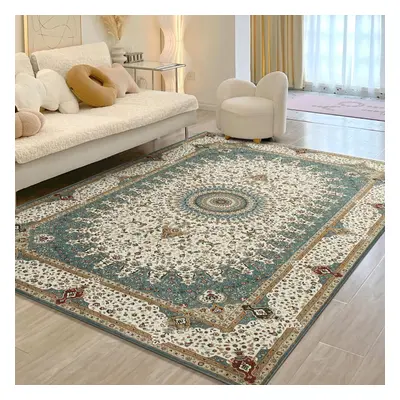 (160 x cm (5 ft in x ft in)- Large Rugs/Carpets, Willow Teal) Extra Large Traditional Rugs Moder