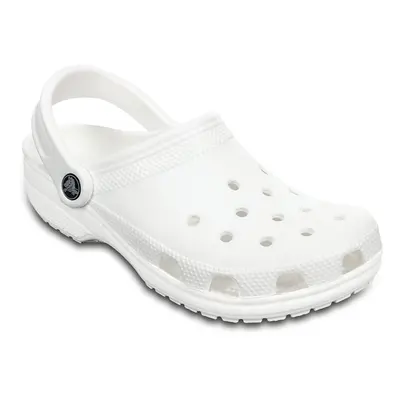 (7 UK, White) Crocs Adults Unisex Classic Cushioned Clogs