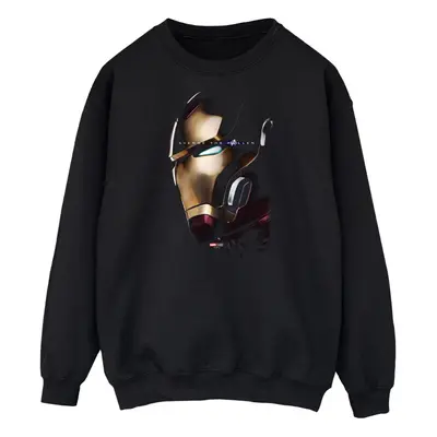 (5XL, Black) Marvel Mens Avengers Endgame Avenge The Fallen Iron Man Sweatshirt