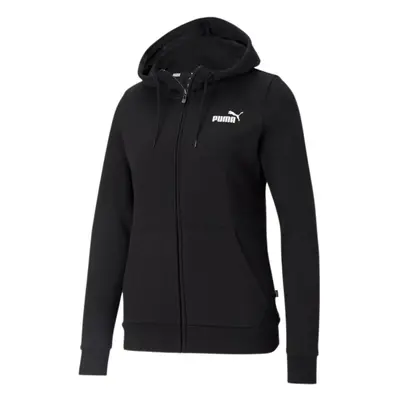 Puma ESS Small Logo Full-Zip Hoodie black 01