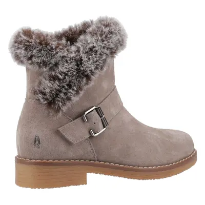 (Brown, (Adults')) Hush Puppies Hannah Suede Women's Taupe Boots