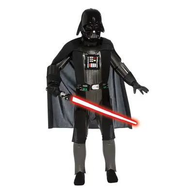 (M (8-10) (5-7 years)) Prestige Dart Vader Child Costume