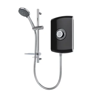 Triton Amore 8.5kW Electric Shower Gloss Black Spray Mode Handset 1.5m Hose