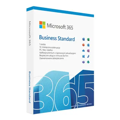 Microsoft Office Business Standard license(s) annual subscription - Polish