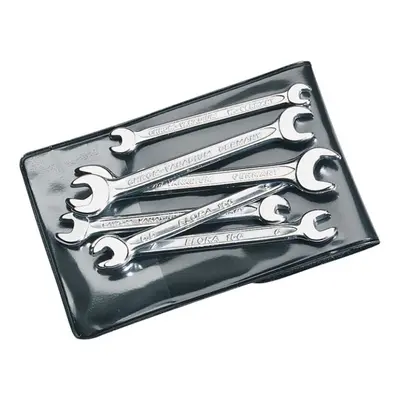 Midget Metric Open End Spanner Set (6 Piece)