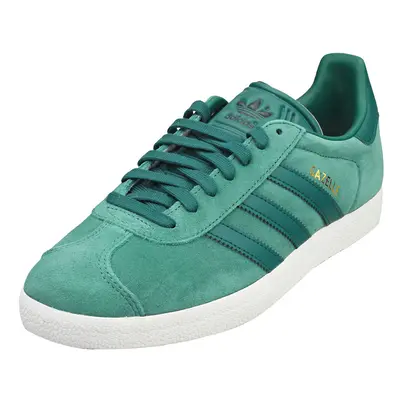 (8.5) adidas Gazelle Mens Casual Trainers in Green