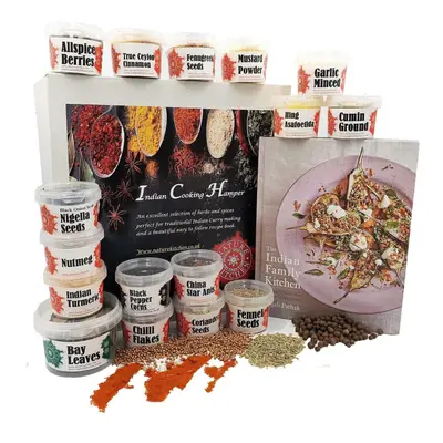 Indian Food Lovers Cookery Kit with Book