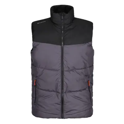 (M, Iron/Black) Regatta Mens Regime Insulated Body Warmer