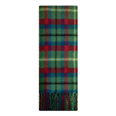 Irish Tartan Plaid Scarf County Mayo 100% Lambswool