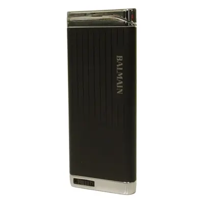 Balmain Jay electronic gas lighter vertical stripe