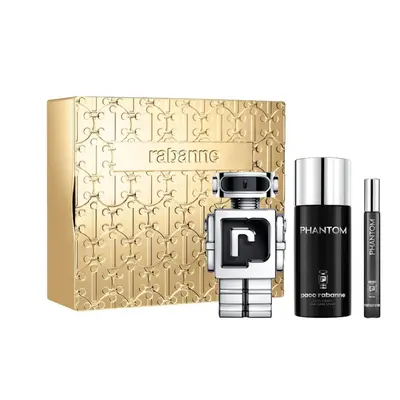 Rabanne Phantom 100ml EDT, 150ml Deo & 10ml Travel Spray