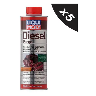 Liqui Moly Diesel Purge Injector Cleaner Fuel System Treatment 5x500ml