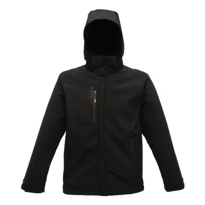 (L, Black) Regatta Mens X-Pro Repeller Softshell Jacket (water Repellent)